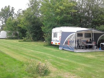 Farm side: pitches with a view of the farm