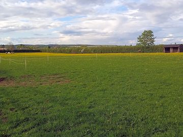 View across the fields