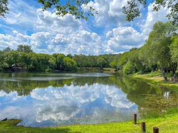 Scenic fishing lake