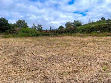 Large camping field