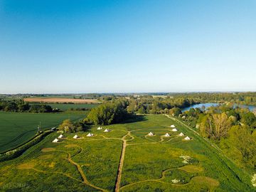 Camp quiaves from above