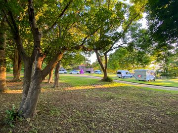 Motorhome camping