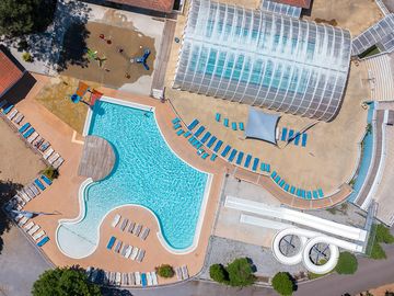 Pool as seen from above