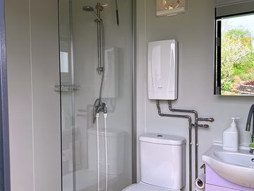 Our new bathroom container