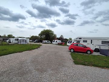 A view of our large serviced pitches