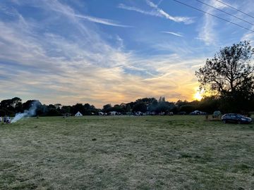 Isfield at sunset