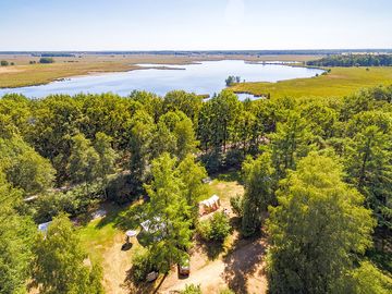 Aerial view of the Dwingelderveld National Park