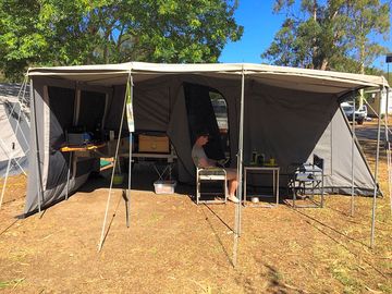 Space for awnings and porches