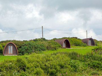 Camping pods with views