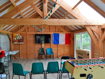 Interior of the games room