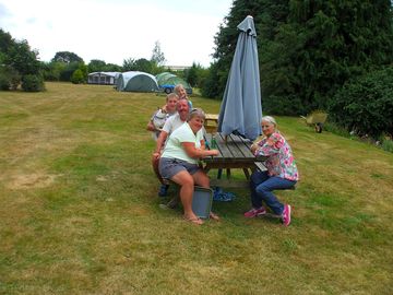 Family gatherings at the site