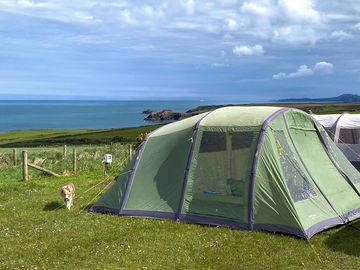 Pen Berry electric pitch with sea views