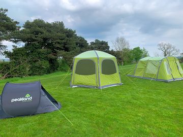 Level grass pitches