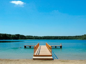 Lake and jetty