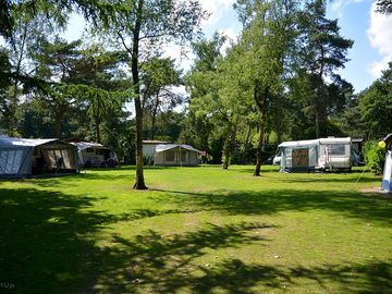 A sunny day at the campsite