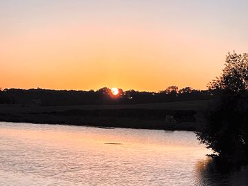 Sunset view from cedar lodge