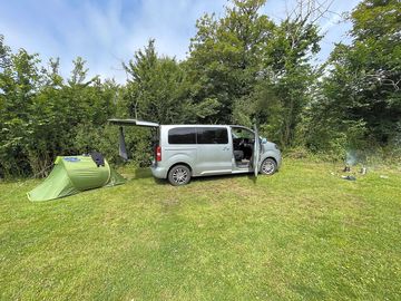 Peaceful camping with plenty of space