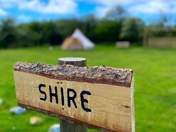 Bell tent pitch - shire
