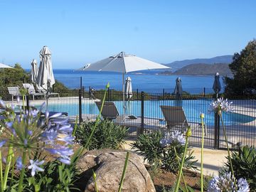Sun terrace around the pool
