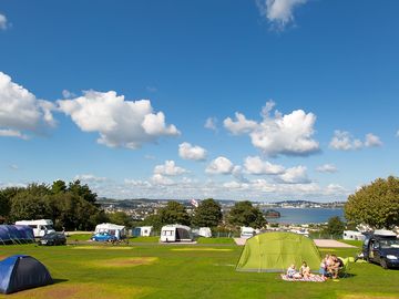 Electric grass touring pitch