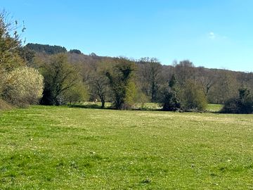 View of the family camping field