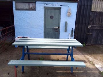 Outdoor seating area