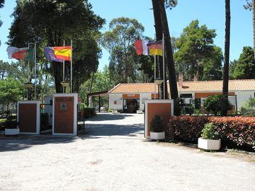 Campsite entrance