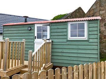 Exterior of the Wee Beach Hut