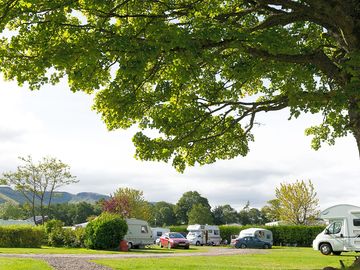 Touring area for caravans and motorhomes