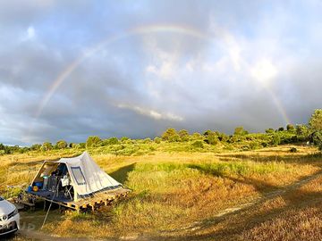 Rainbow at the site