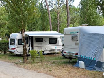 Spacious and well-kept pitches