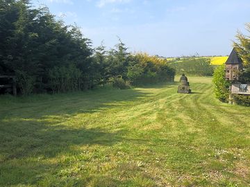 Mowing the site