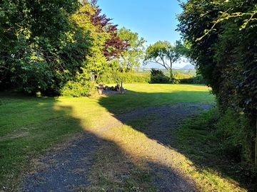 Entrance to the lower camping area