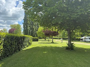 Well-maintained grass pitches