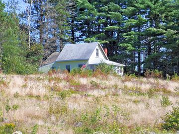 View uphill to Cottage #7
