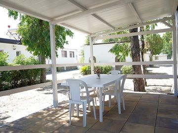 Terrace with dining area