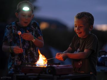 Kids love the magic of william's den camping