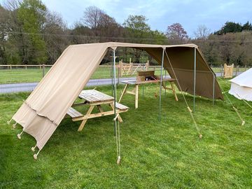 Cooking and kitchen canopy.