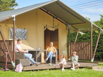 Front view of Safari Tent