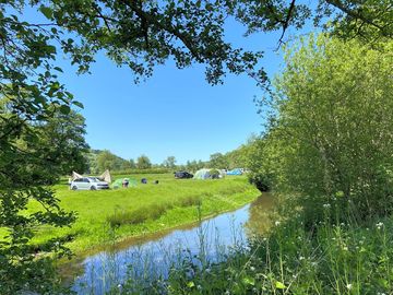 View of the site and the river