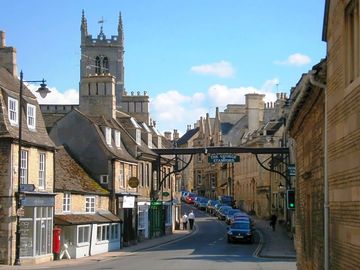 Pretty village of stamford