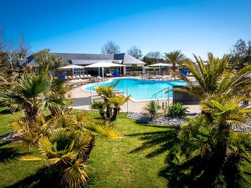 View to the pool