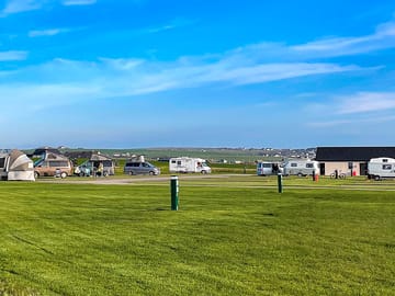 Site looking towards Kirkwall (added by manager 13 Sep 2022)