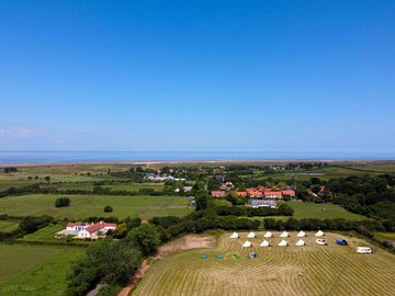 A view of our wonderful campsite in the beautiful village of Holme-next-the-Sea! Right by the coast! (added by manager 28 Jun 2021)