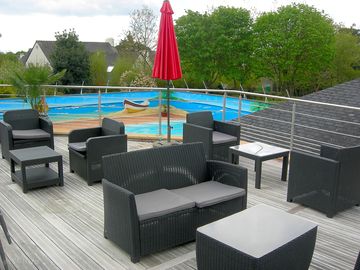 Chill out next to the pool