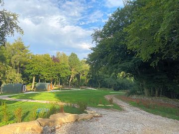 A view from the car park