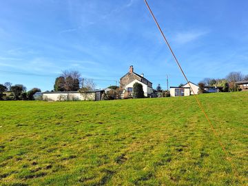 Pitches close to the farmhouse