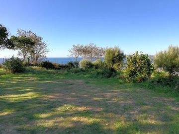 Terraced pitches to enjoy the view