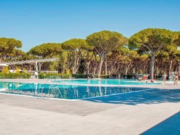 Swimming pool shaded by trees (added by manager 13 Oct 2022)