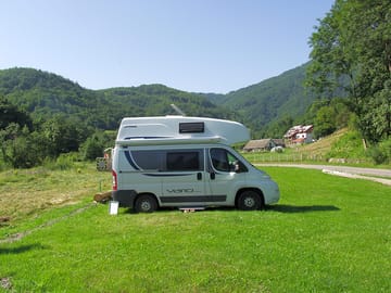 Camper on pitch (added by manager 10 Jul 2018)